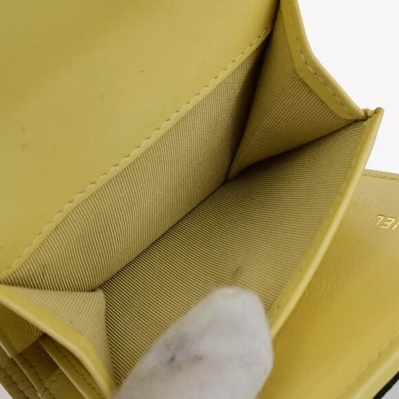 authenticity guaranteed CHANEL CC Logo Matelasse Trifold Compact Wallet - Picture 10 of 16